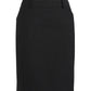 BIZ CORPORATES Womens Comfort Wool Stretch Multi-Pleat Skirt 24015