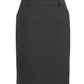 BIZ CORPORATES Womens Comfort Wool Stretch Multi-Pleat Skirt 24015