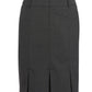 BIZ CORPORATES Womens Comfort Wool Stretch Multi-Pleat Skirt 24015