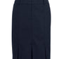 BIZ CORPORATES Womens Comfort Wool Stretch Multi-Pleat Skirt 24015