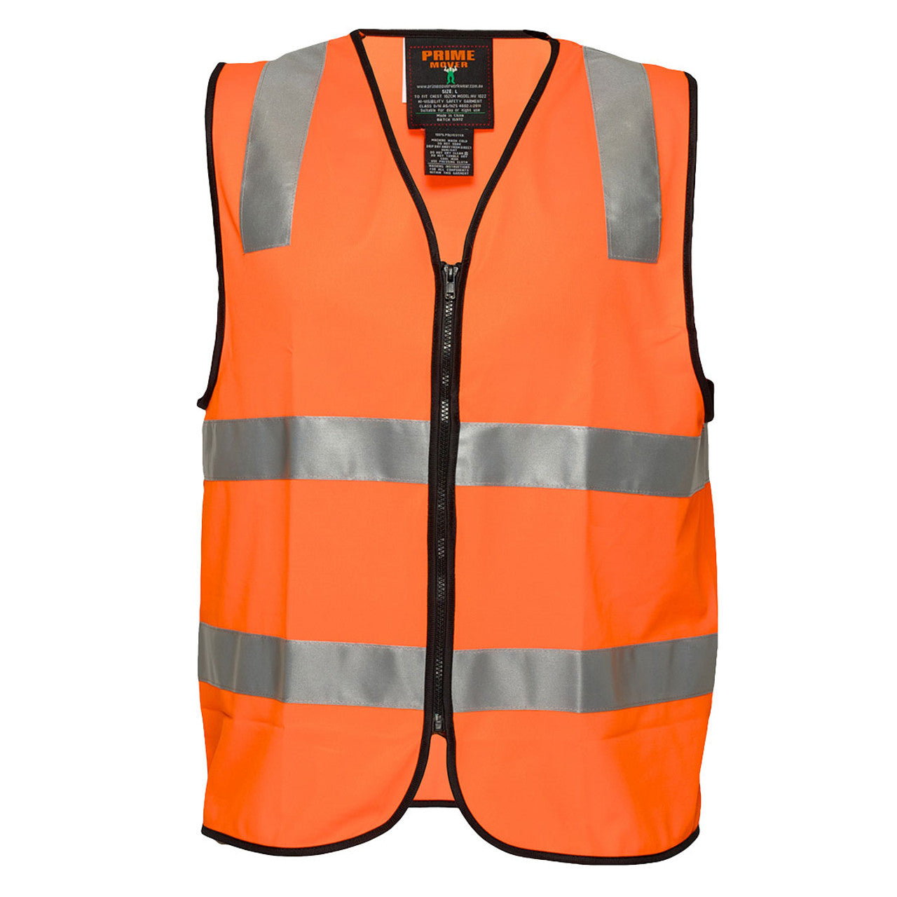 MZ107 - Staff Zip Vest D/N