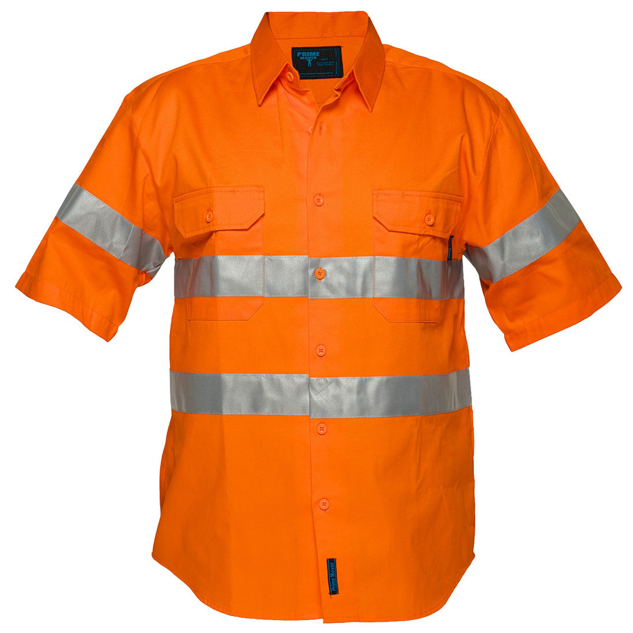 MA192 - Hi-Vis Regular Weight Short Sleeve Shirt with Tape