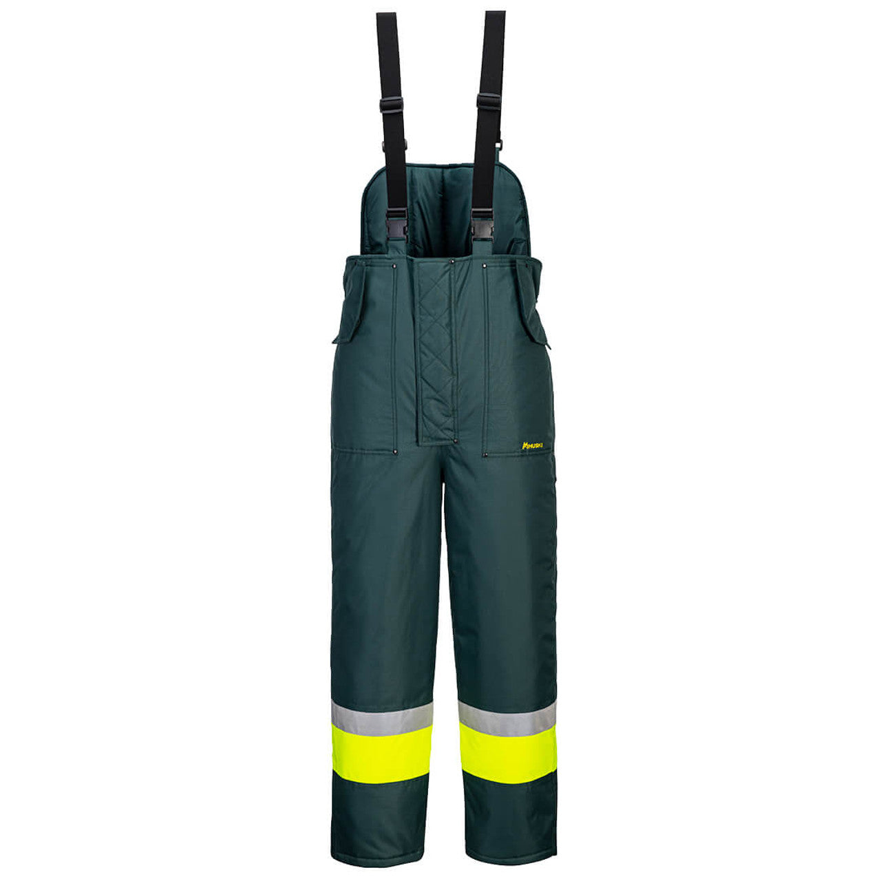 K8046 - Huski Hi-Vis Contrast Freezer Bib and Brace