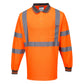MP713 - Hi-Vis Polo Shirt X Back L/S