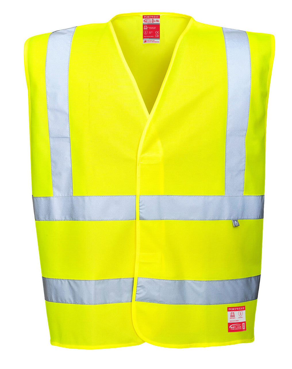 FR71 - Hi-Vis Anti Static Vest - Flame Resistant
