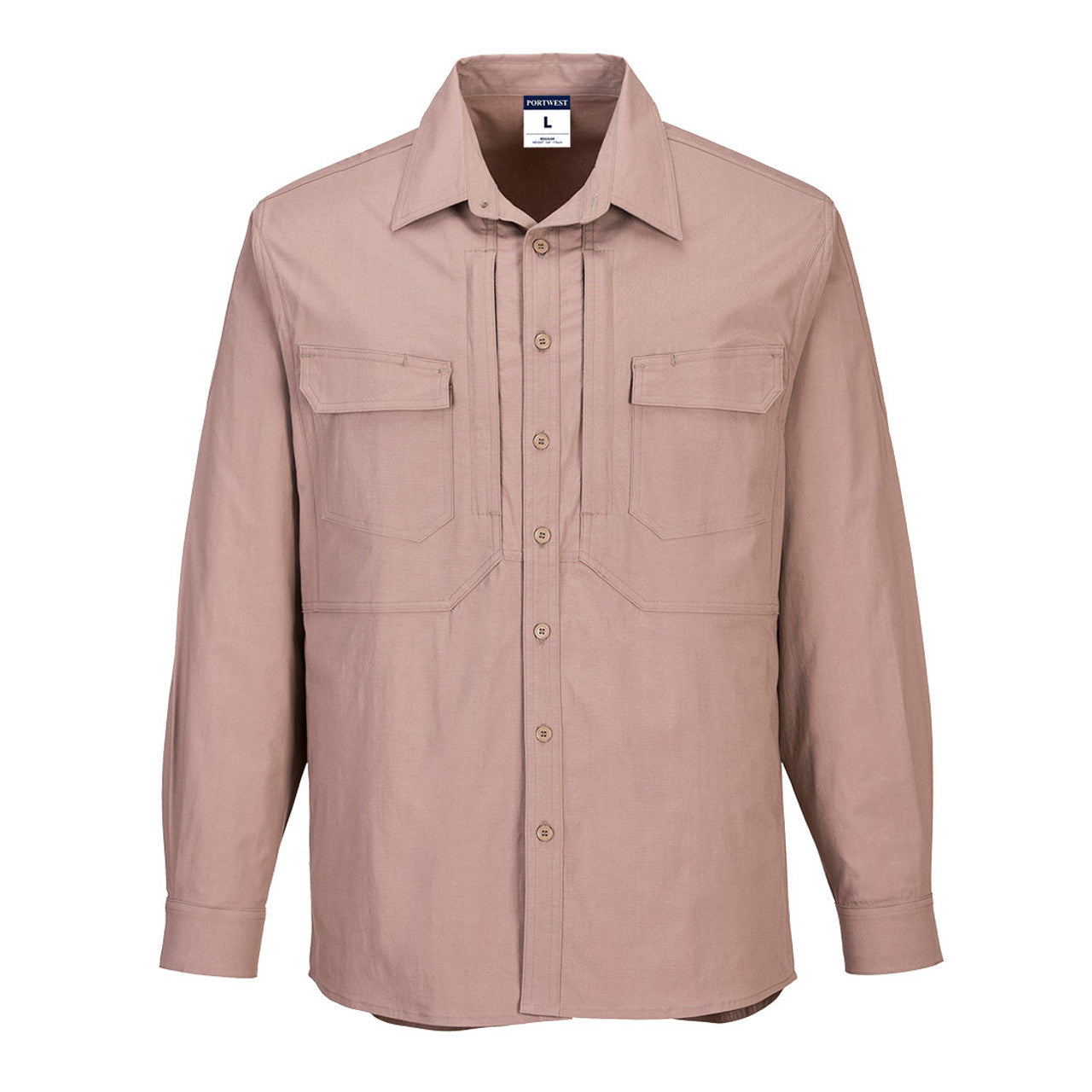 MS106 - Utility Stretch Long Sleeve Shirt