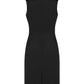 BIZ CORPORATES Womens Comfort Wool Stretch Sleeveless V-Neck Dress 34021