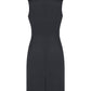 BIZ CORPORATES Womens Comfort Wool Stretch Sleeveless V-Neck Dress 34021