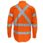 DNC Hi-Vis 3 way vented "X" back & Biomotion taped shirt 3545