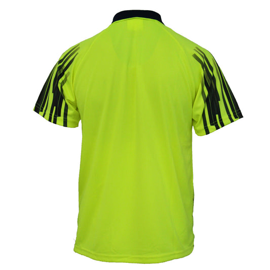 DNC HiVis Sublimated Full Stripe Polo 3566