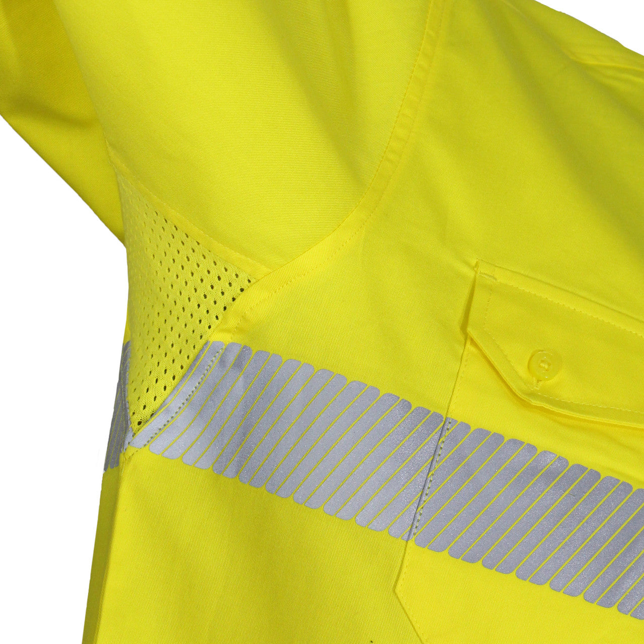 DNC HiVis 2 Tone Segment Taped Coolight Shirt 3648