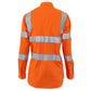DNC Ladies HiVis L/W Cotton VIC Rail CSR Shirt 3742