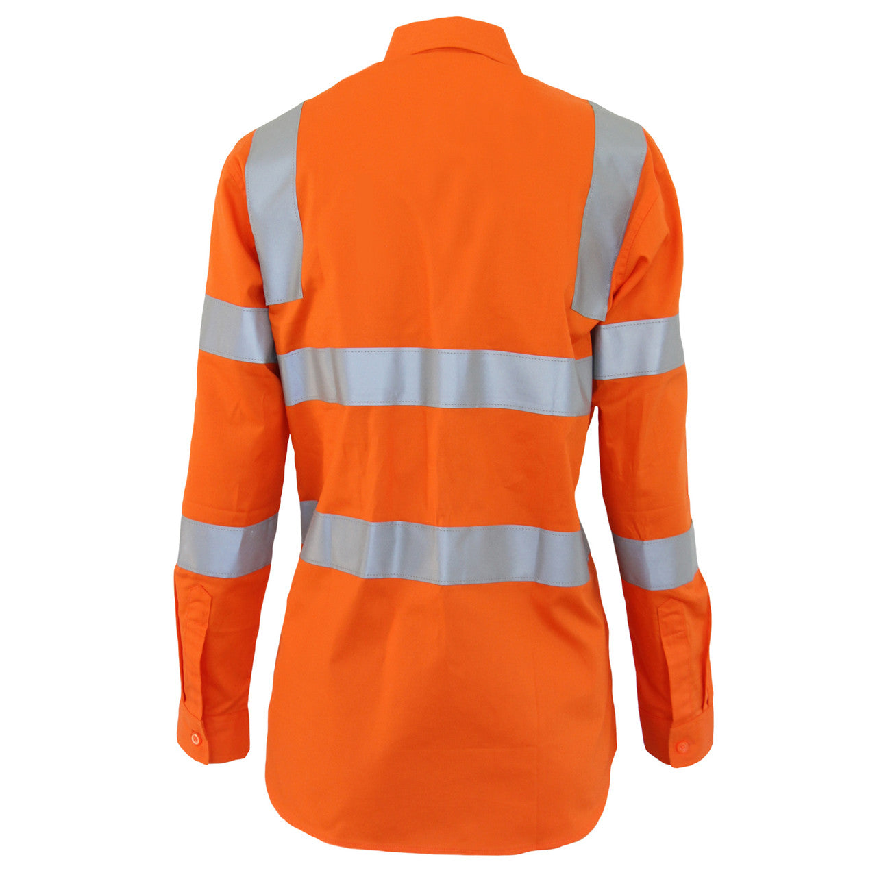DNC Ladies HiVis L/W Cotton VIC Rail CSR Shirt 3742