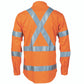 DNC HiVis L/W Bio-motion Shoulder Stripe & "X" Back Shirt 3744