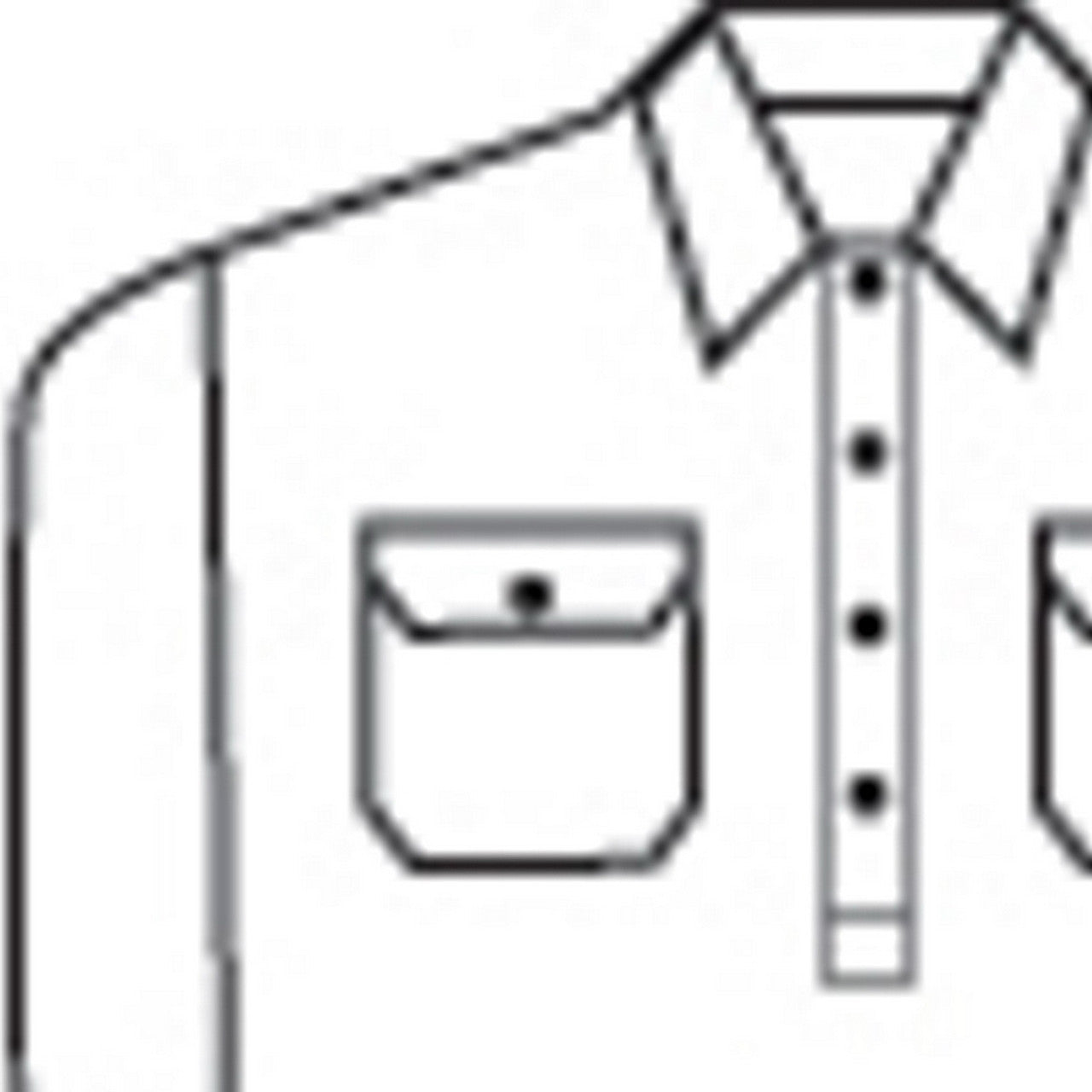 DNC HiVis Two Tone Close Front Cotton Drill Shirt - long sleeve Guss et Sleeve 3834