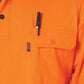 DNC HiVis Cool-Breeze 2 Tone Cotton Jersey Polo Shirt with Twin Chest Pocket - S/S 3943
