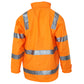 DNC HiVis VIC Rail Rain Jacket 3968