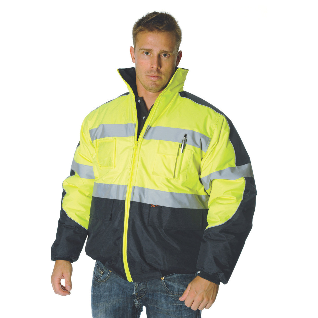 DNC HiVis Contrast BOMBER JACKET 3991