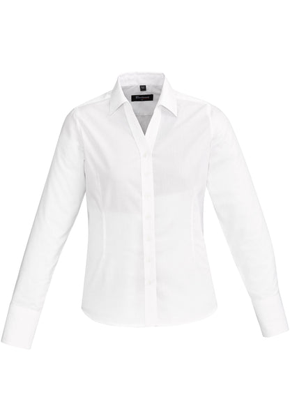BIZ CORPORATES Womens Hudson Long Sleeve Shirt 40310