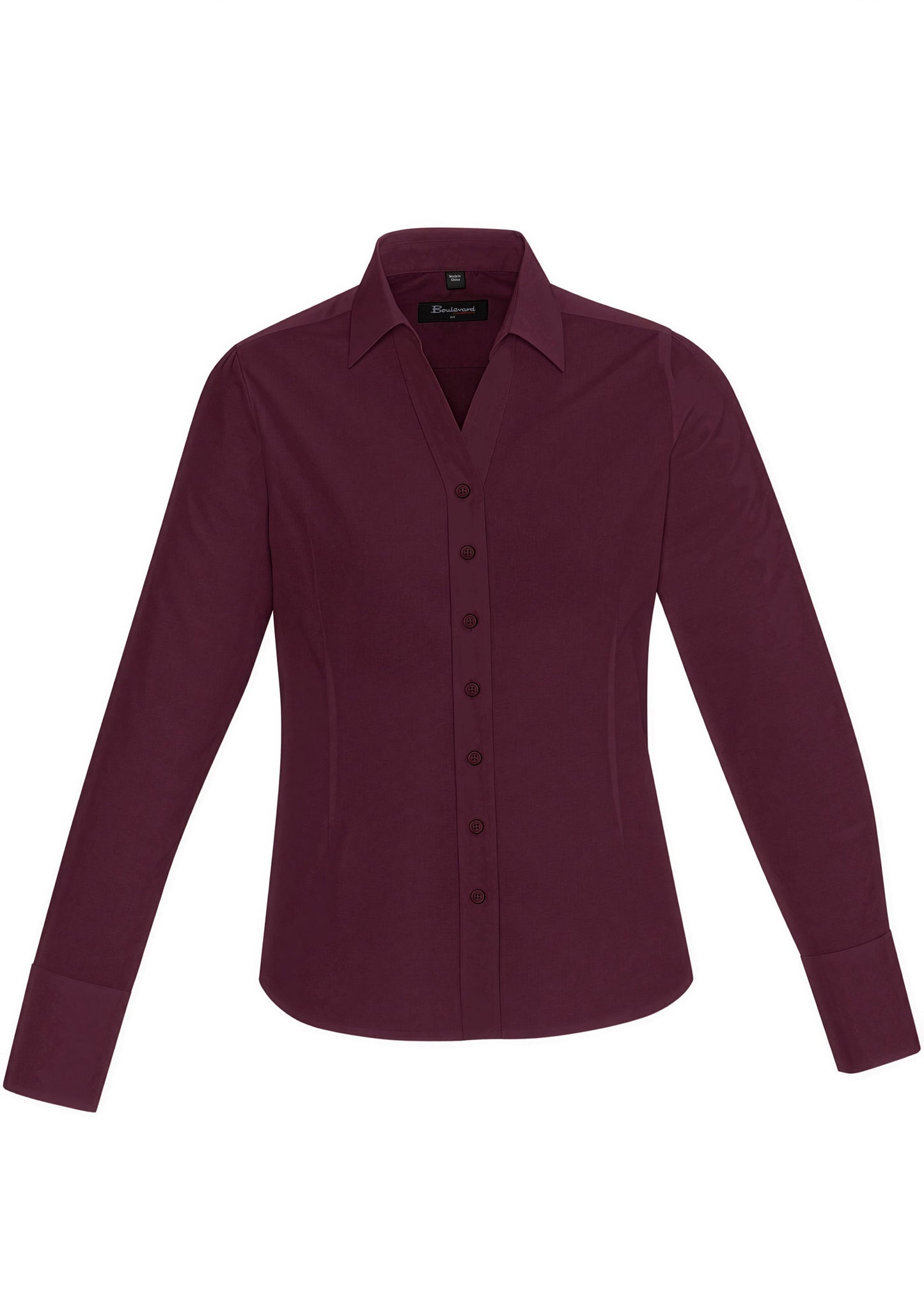 BIZ CORPORATES Womens Hudson Long Sleeve Shirt 40310