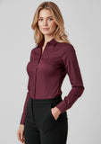 BIZ CORPORATES Womens Hudson Long Sleeve Shirt 40310