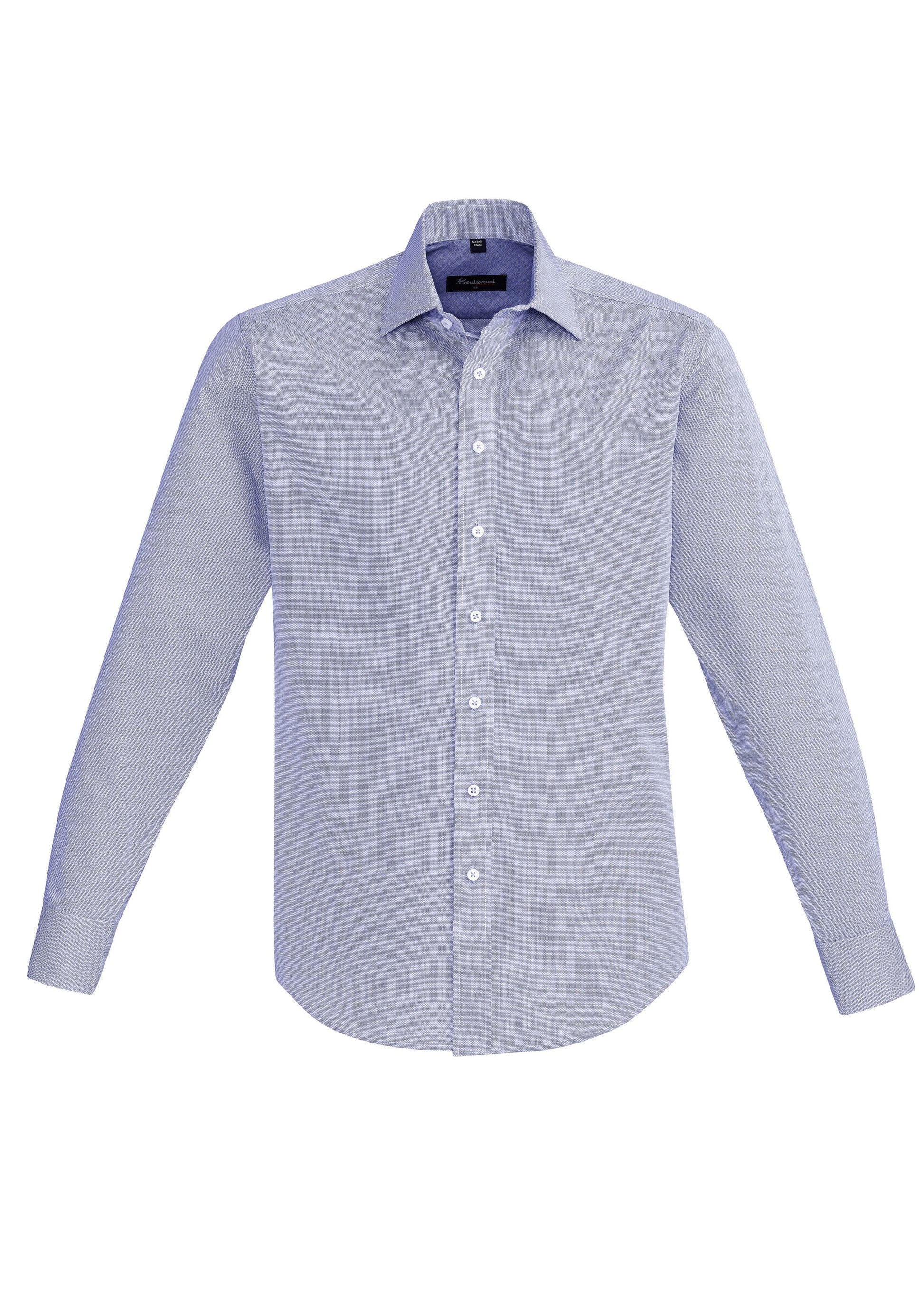 BIZ CORPORATES Mens Hudson Long Sleeve Shirt 40320