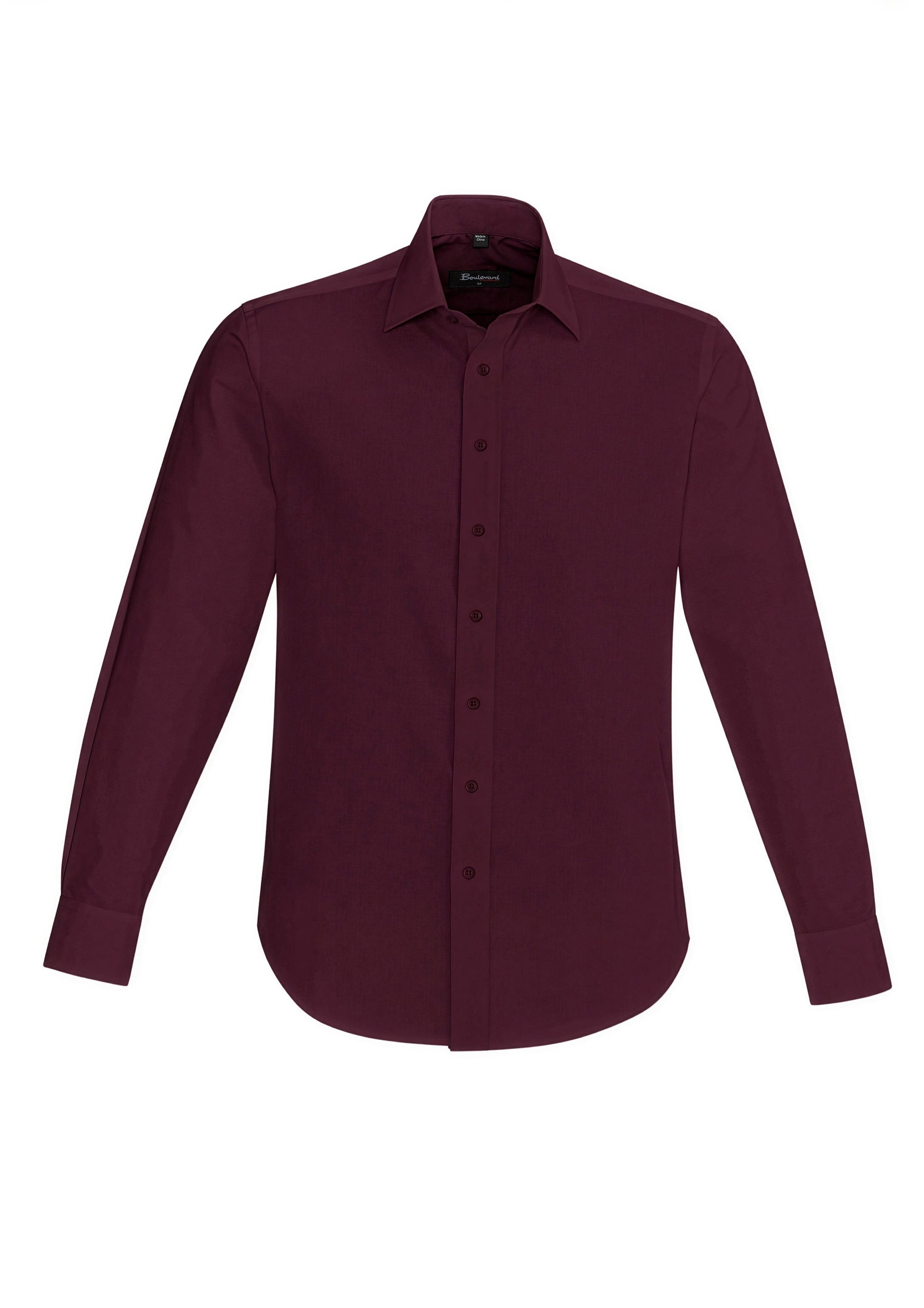 BIZ CORPORATES Mens Hudson Long Sleeve Shirt 40320