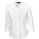 DNC Ladies Tonal Stripe Shirts - 3/4 Sleeve 4236