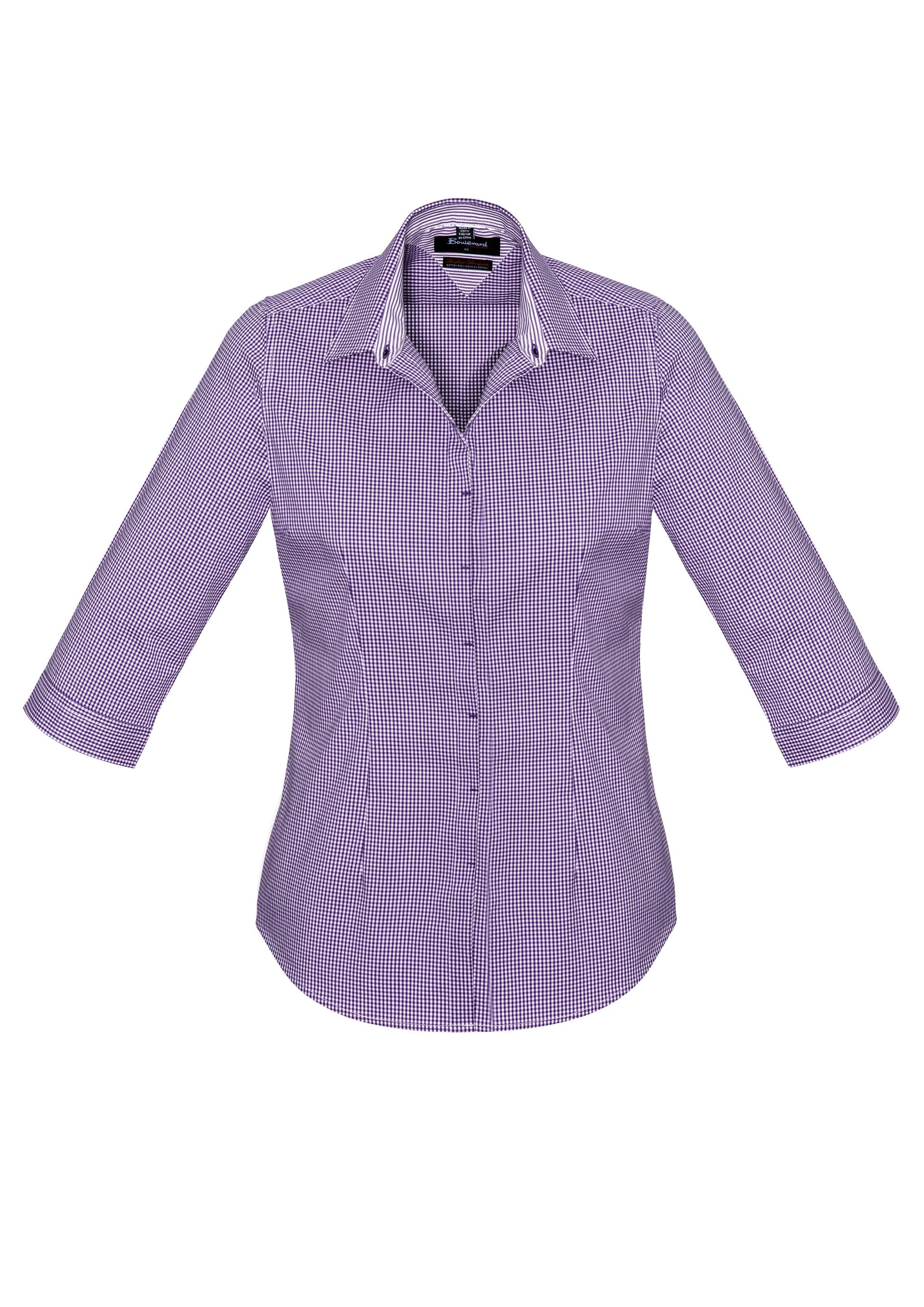 BIZ CORPORATES Womens Newport 3/4 Sleeve Shirt 42511