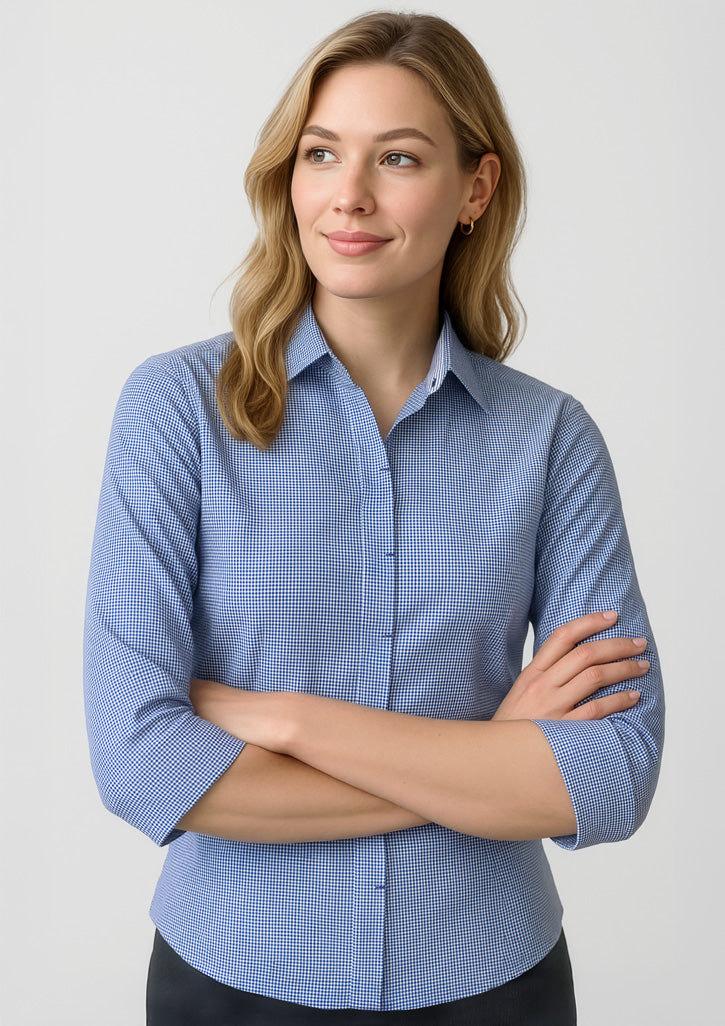 BIZ CORPORATES Womens Newport 3/4 Sleeve Shirt 42511