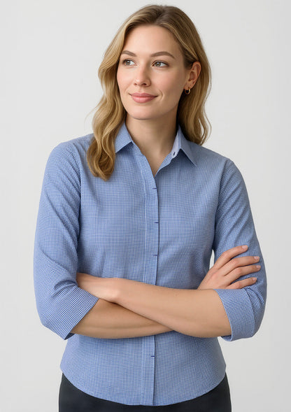 BIZ CORPORATES Womens Newport 3/4 Sleeve Shirt 42511