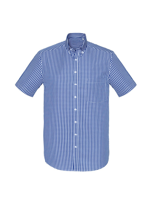 BIZ CORPORATES Mens Springfield Short Sleeve Shirt 43422