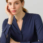 BIZ CORPORATES Womens Juliette Long Sleeve Blouse 44210