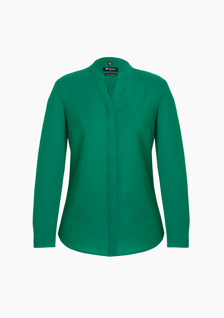 BIZ CORPORATES Womens Juliette Long Sleeve Blouse 44210