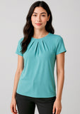 BIZ CORPORATES Womens Blaise Short Sleeve Top 44412