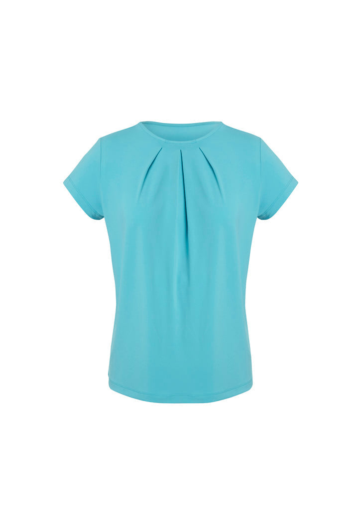 BIZ CORPORATES Womens Blaise Short Sleeve Top 44412