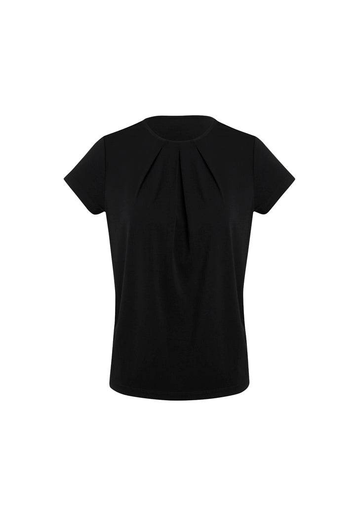 BIZ CORPORATES Womens Blaise Short Sleeve Top 44412