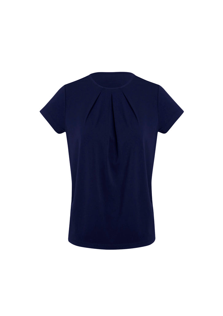 BIZ CORPORATES Womens Blaise Short Sleeve Top 44412