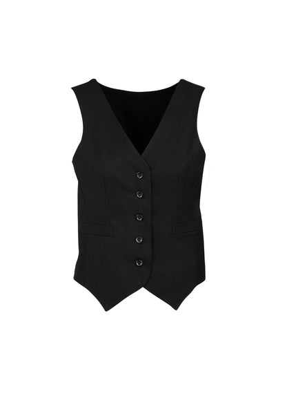 BIZ CORPORATES Cool Stretch Womens Peaked Vest 50111 Clearance