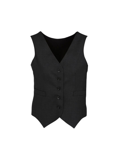 BIZ CORPORATES Comfort Wool Stretch Womens Peaked Vest 54011 Clearance