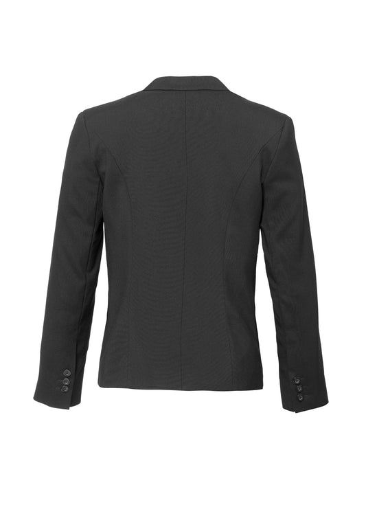 BIZ CORPORATES Womens Cool Stretch Short Jacket with Reverse Lapel 60113 Clearance