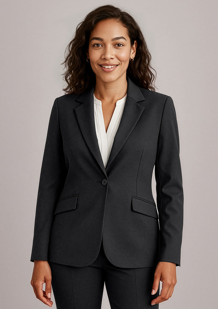 BIZ CORPORATES Womens Siena Longline Jacket 60717
