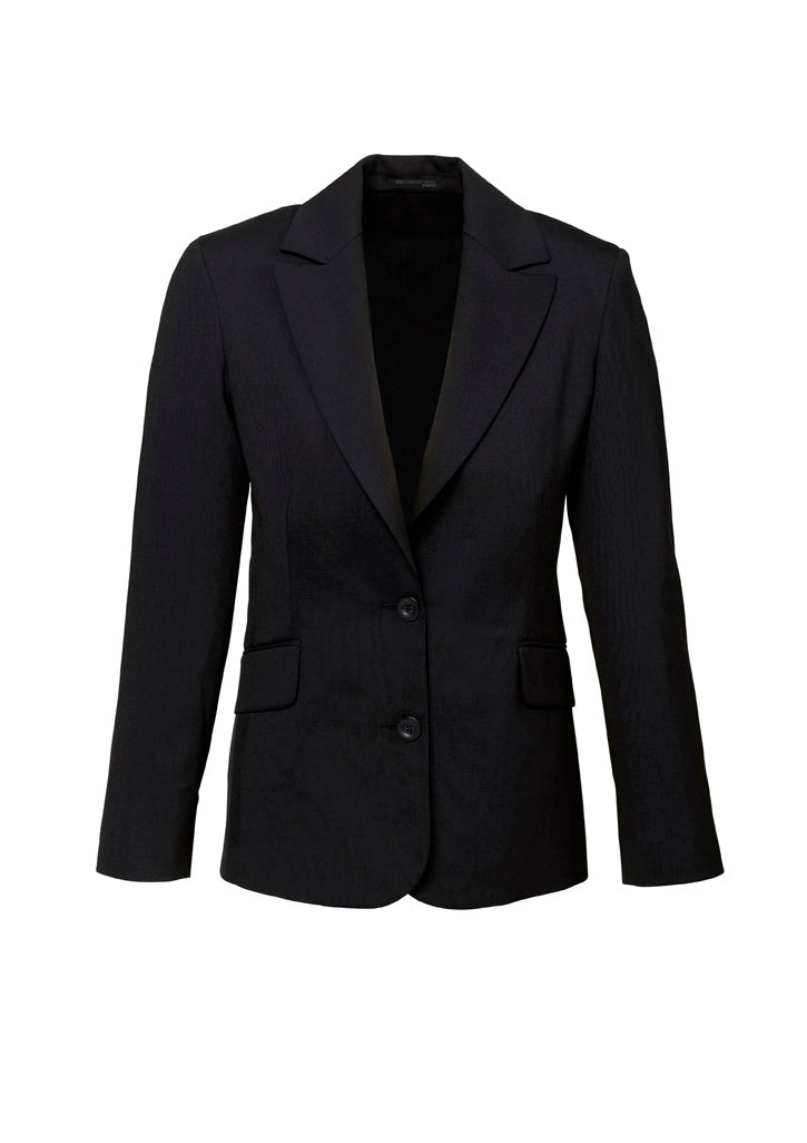 BIZ CORPORATES Womens Comfort Wool Stretch Longline Jacket 64012