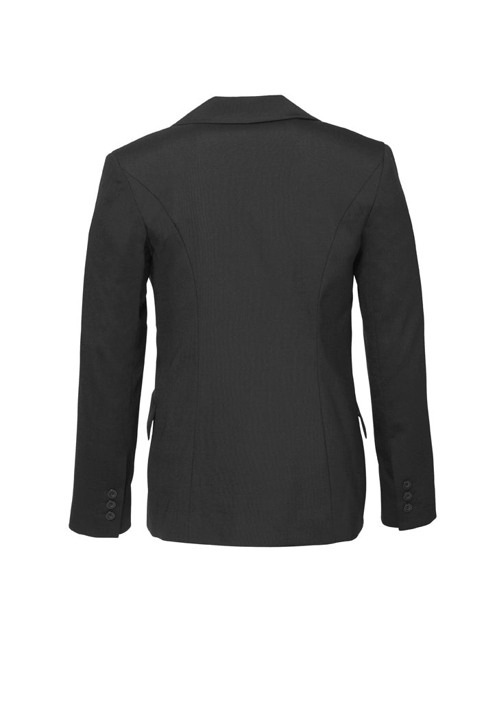 BIZ CORPORATES Womens Comfort Wool Stretch Longline Jacket 64012