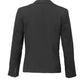 BIZ CORPORATES Womens Comfort Wool Stretch Short Jacket with Reverse Lapel 64013