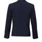 BIZ CORPORATES Womens Comfort Wool Stretch Short Jacket with Reverse Lapel 64013