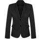 BIZ CORPORATES Womens Comfort Wool Stretch 2 Button Mid Length Jacket 64019
