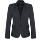BIZ CORPORATES Womens Comfort Wool Stretch 2 Button Mid Length Jacket 64019