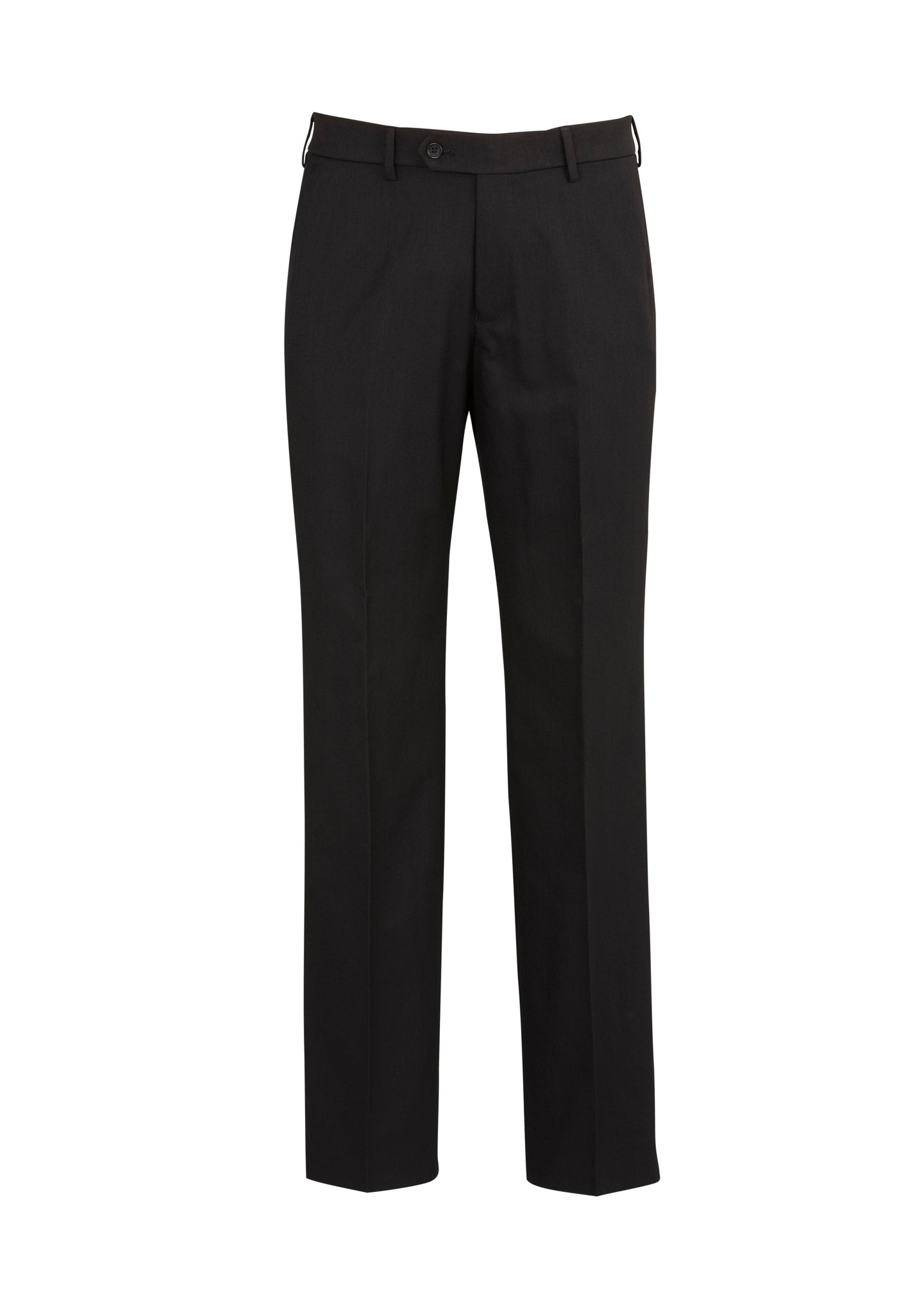 BIZ CORPORATES Mens Cool Stretch Flat Front Pant (Stout) 70112S