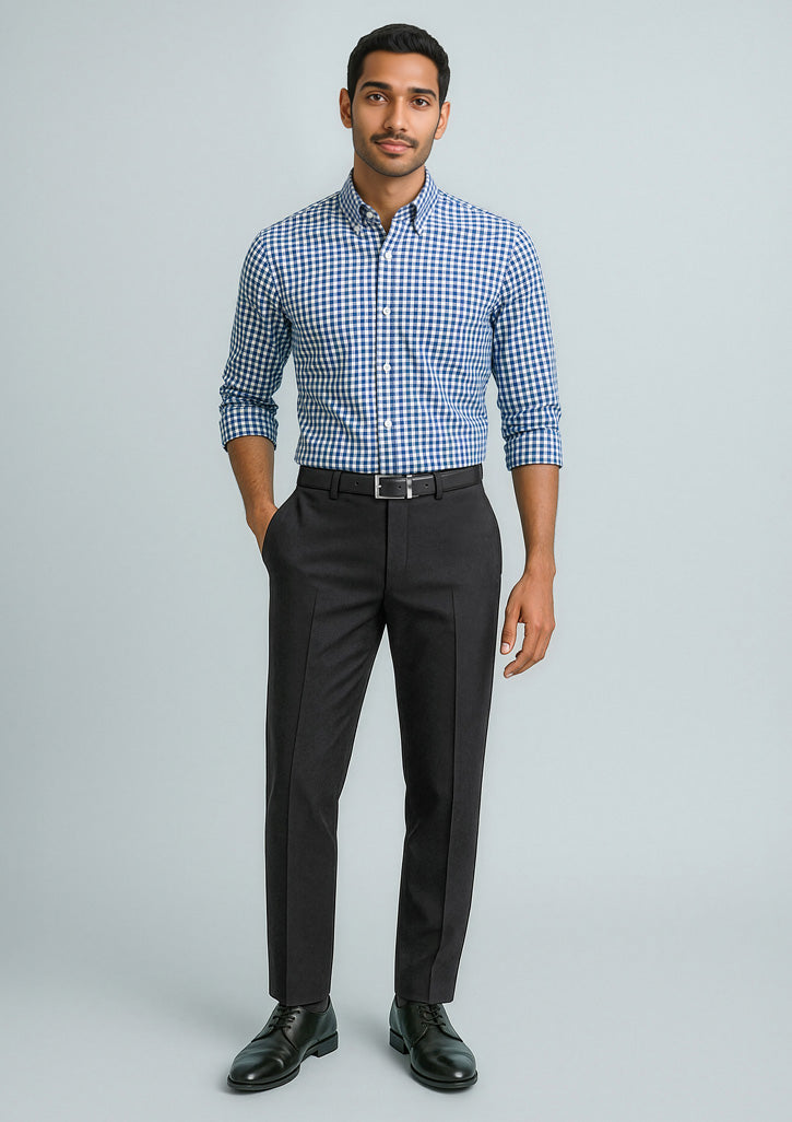 BIZ CORPORATES Mens Cool Stretch Slimline Pant 70113